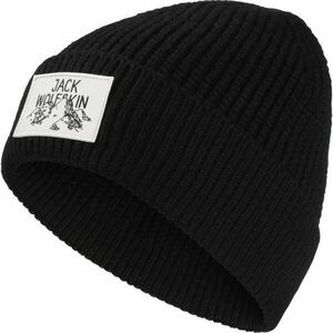 Jack Wolfskin BADGE BEANIE Căciulă de iarnă, negru, mărime imagine