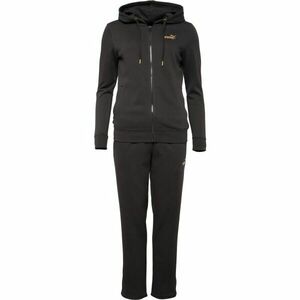 Puma METALIC HOODED SWEAT SUIT FL Trening femei, negru, mărime imagine