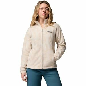 Columbia BENTON SPRINGS™ PRINTED FULL ZIP Hanorac fleece femei, bej, mărime imagine