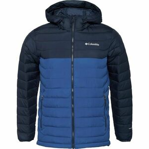 Columbia POWDER LITE HOODED JACKET Geacă iarnă bărbați, albastru, mărime imagine