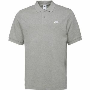 Nike CLUB Tricou polo bărbați, gri, mărime XXXL imagine