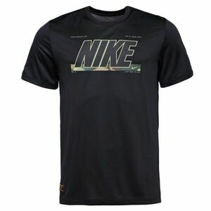 Nike DRI-FIT Tricou pentru bărbați, negru, mărime imagine
