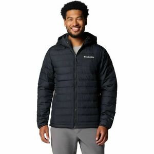 Columbia POWDER LITE HOODED JACKET Geacă iarnă bărbați, negru, mărime imagine