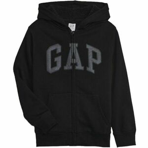 GAP INSULATED FULLZIP LOGO Hanorac pentru băieți, negru, mărime imagine