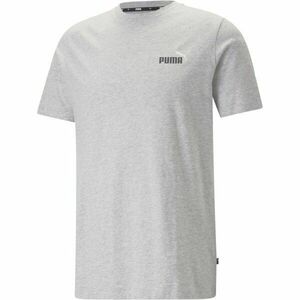 Puma ESS+2 COL SMALL LOGO TEE Tricou de bărbați, gri, mărime imagine