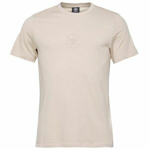 Umbro RLXS TEE ESSENTIALS Tricou pentru bărbați, bej, mărime imagine