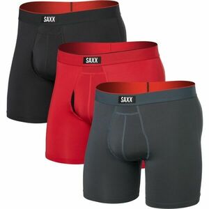 SAXX MULTI-SPORT MESH 3PK Boxeri sport bărbați, gri închis, mărime imagine