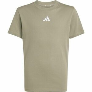 adidas ESSENTIALS BIG LOGO T-SHIRT Tricou pentru juniori, kaki, mărime imagine
