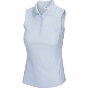 GREGNORMAN PROTEK SLEEVELESS POLO W Tricoul polo pentru femei, albastru deschis, mărime imagine