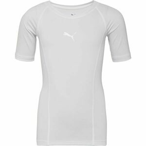 Puma LIGA BASELAYER TEE SS JR Tricou funcțional băieți, alb, mărime imagine