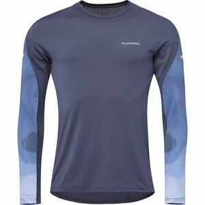 Klimatex BEKELE Tricou performance cu mânecă lungă pentru bărbați, albastru închis, mărime imagine