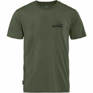 Horsefeathers SHANK Tricou pentru bărbați, verde închis, mărime imagine