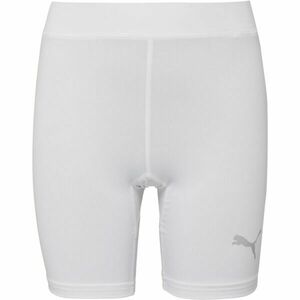 Puma LIGA BASELAYER SHORT TIGH JR Șort sport de copii, alb, mărime imagine