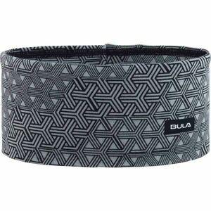 Bula GEO PRINTED WOOL HEADBAND Banderolă, gri, mărime UNI imagine