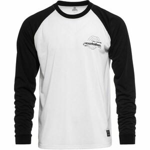 Horsefeathers SHANK LS Tricou pentru bărbați, alb, mărime imagine