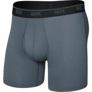 SAXX QUEST QUICK-DRY MESH BOXER BRIEF FLY Boxeri funcționali, gri, mărime imagine