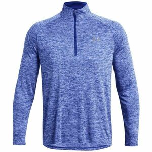 Under Armour TECH 2.0 1/2 ZIP Tricou de bărbați, albastru, mărime XXXL imagine