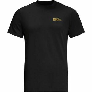 Jack Wolfskin ESSENTIAL T M Tricou de bărbați, negru, mărime imagine