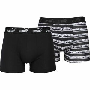Puma MEN CAT LOGO PRINT BOXER 2P Boxeri bărbați, negru, mărime imagine