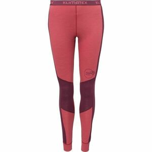 Klimatex VEIRA MERINO Colanți blend merino pentru femei, roz, mărime imagine