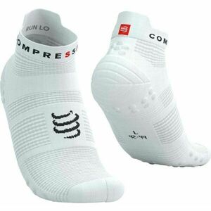 Compressport PRO RACING SOCKS V4.0 RUN Șosete alergare, alb, mărime imagine