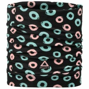 Matt SCARF COOLMAX ECO Fular circular copii, negru, mărime imagine