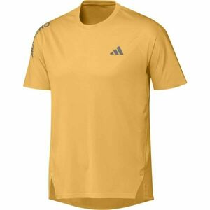 adidas ADIZERO TEE M Tricou sport pentru bărbați, galben, mărime XXL imagine