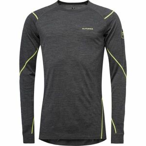 Klimatex MITRE MERINO Tricou merino pentru bărbați, gri închis, mărime imagine