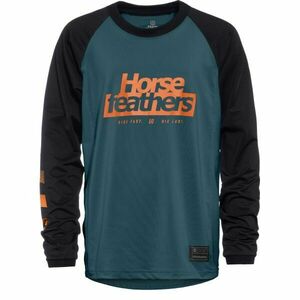 Horsefeathers SPIKE YOUTH Tricou de ciclism pentru copii, albastru închis, mărime imagine