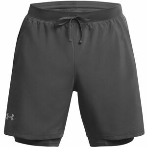 Under Armour LAUNCH 7'' Pantaloni scurți bărbați, gri, mărime imagine