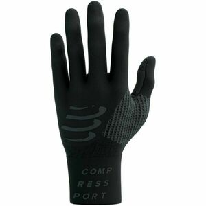 Compressport 3D THERMO GLOVES Mănuși unisex de alergare, negru, mărime imagine