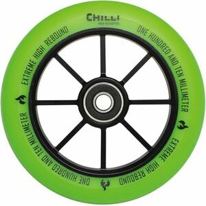 CHILLI BASE 110 MM Roată de rezervă, verde, mărime imagine