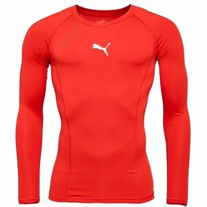 Puma LIGA BASELAYER TEE LS Tricou funcțional bărbați, roșu, mărime imagine