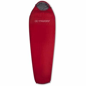 TRIMM SUMMER Sac de dormit tip mumie, roșu, mărime 215 cm - fermoar dreapta imagine
