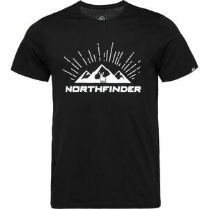 Northfinder BLAZH Tricou pentru bărbați, negru, mărime imagine