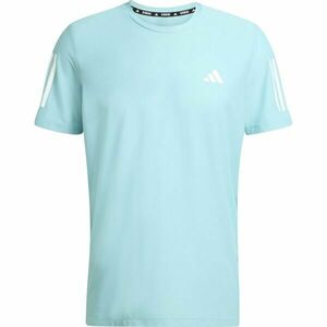 adidas OWN THE RUN B TEE Tricou sport bărbați, turcoaz, mărime imagine
