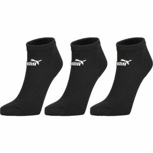 Puma ELEMENTS UNISEX PLAIN SNEAKER 3P Șosete unisex, negru, mărime 43-46 imagine