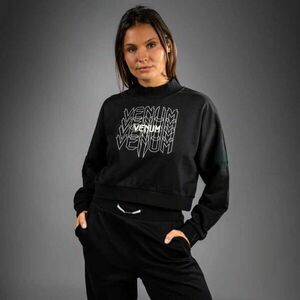 Venum PULSE CROPPED SWEATSHIRT Hanorac de damă, negru, mărime imagine