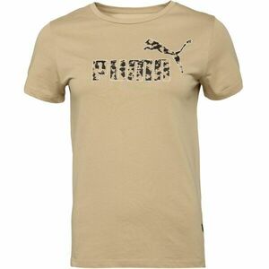 Puma ESS+ANIMAL TEE Tricou pentru femei, bej, mărime imagine