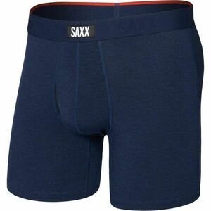 SAXX VIBE XTRA SOFT COMFORT BOXER BRIEF FLY Boxeri pentru bărbați, albastru închis, mărime imagine