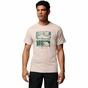 Columbia CSC SEASONAL LOGO TEE Tricou pentru bărbați, bej, mărime imagine