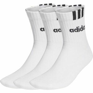 adidas 3-STRIPES LINEAR 3P Șosete, alb, mărime imagine