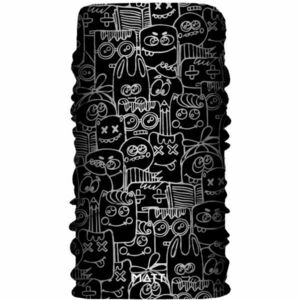 Matt SCARF COOLMAX ECO Fular circular copii, negru, mărime imagine
