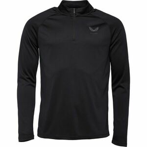 CASTORE 1/4 ZIP LS TOP Hanorac sport pentru bărbați, negru, mărime XXL imagine