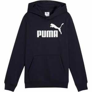Puma ESSENTIALS NO.1 LOGO HOODIE FL G Hanorac fete, albastru închis, mărime imagine