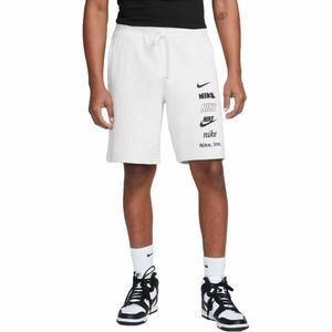 Nike CLUB+ FT SHORT MLOGO Pantaloni scurți bărbați, alb, mărime XXL imagine