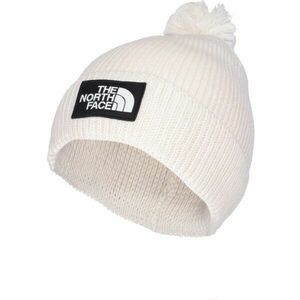 The North Face LOGO BOX POM BEANIE Căciulă pentru femei, alb, mărime imagine