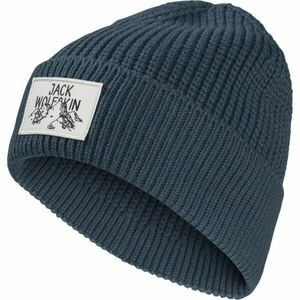 Jack Wolfskin BADGE BEANIE Căciulă de iarnă, albastru, mărime imagine