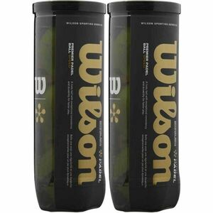 Wilson PREMIER PADEL SPEED BALL 2PACK Mingi padel, galben, mărime imagine