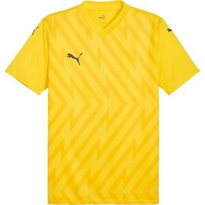 Puma TEAMGLORY JERSEY Tricou de fotbal bărbați, galben, mărime imagine